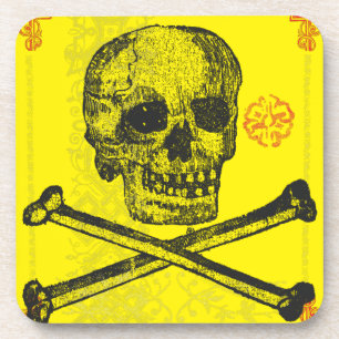 Calavera Sugar Skull Day of the Dead Coaster