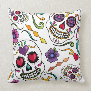 Calaveras Celebration Cushion