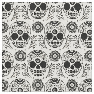 Calaveras - Skulls - Dia De Los Muertos Fabric