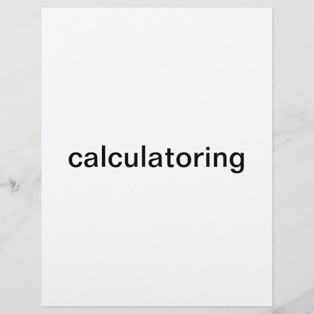 calc work custom letterhead (Front)