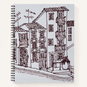 Calcada do Forte, Alfama   Lisbon, Portugal Notebook