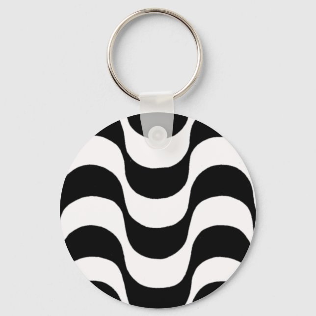 Calçadão de Copacabana Key Ring (Front)