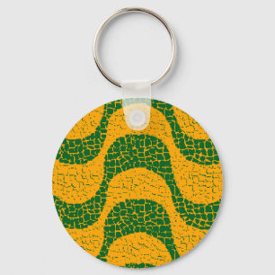Calçadão de Copacabana, Rio de Janeiro, Brasil Key Ring