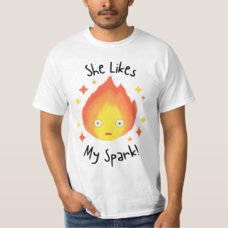 Calcifer funny art T-Shirt