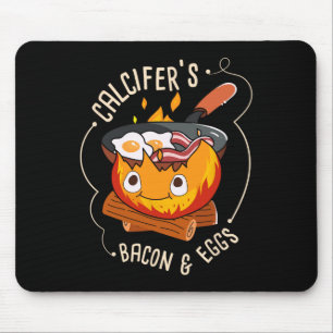 Calcifers Bacon And Egg I Camping Cooking I Bacon Mouse Pad