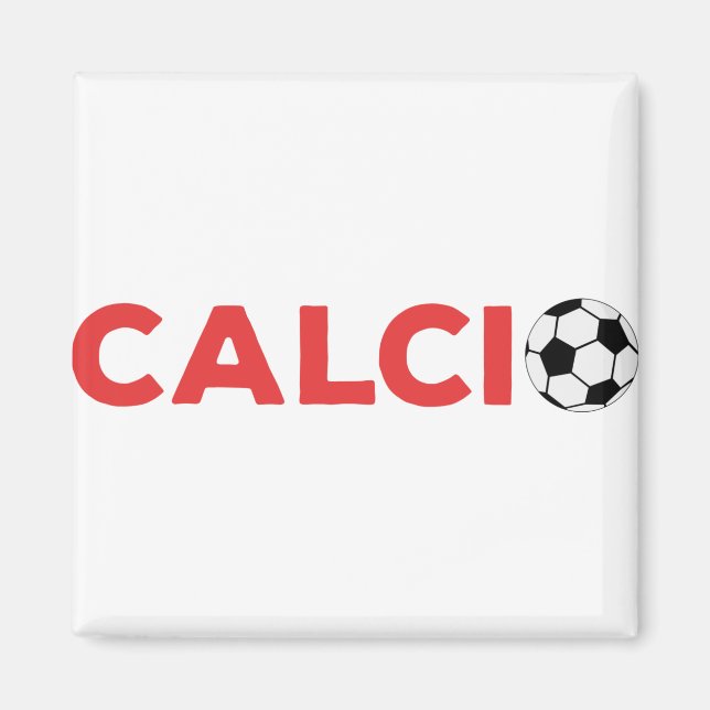 Calcio Football Soccer Magnet (Front)
