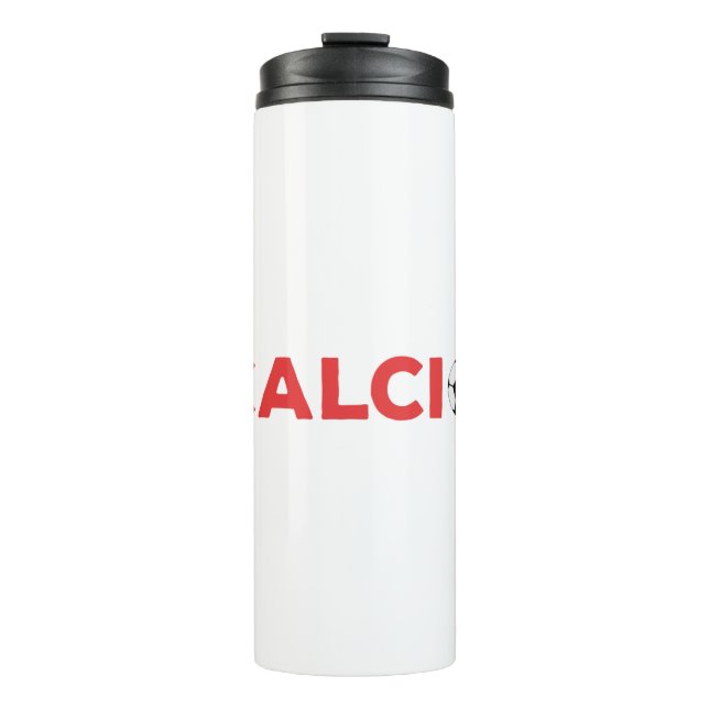 Calcio Football Soccer Thermal Tumbler (Front)