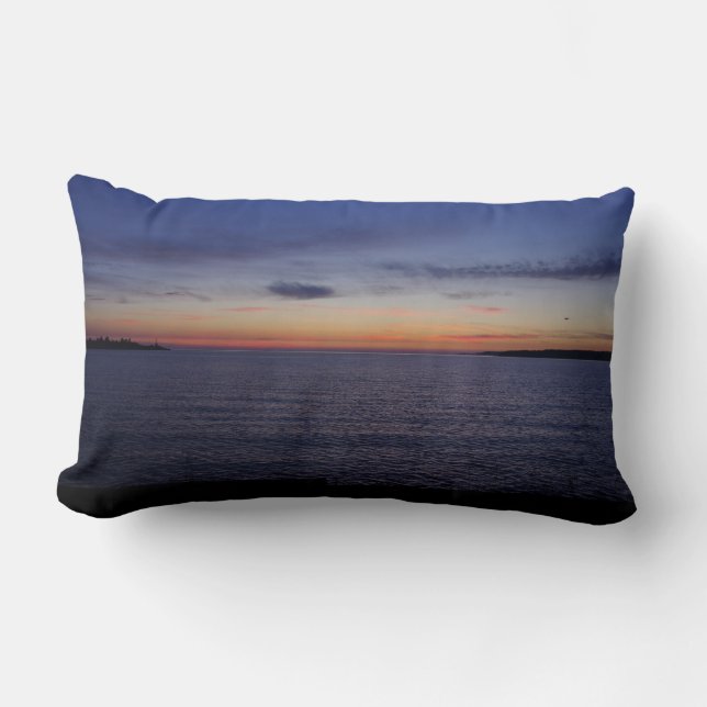 Calcite Sunrise lumbar pillow (Front)