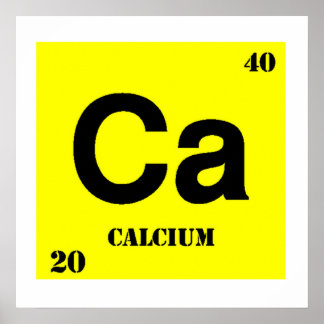 Calcium Poster