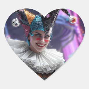 Calcomanía Heart Sticker
