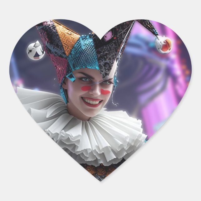 Calcomanía Heart Sticker (Front)