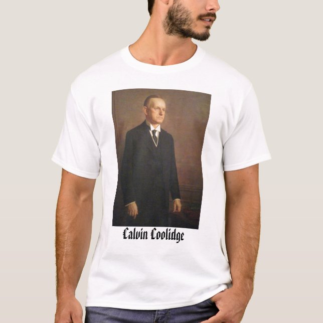 calcool, Calvin Coolidge T-Shirt (Front)
