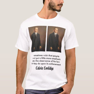calcool, Calvin Coolidge T-Shirt