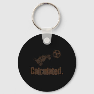 Calculated Vintage Retro Rocket Soccer Rc Car  Key Ring