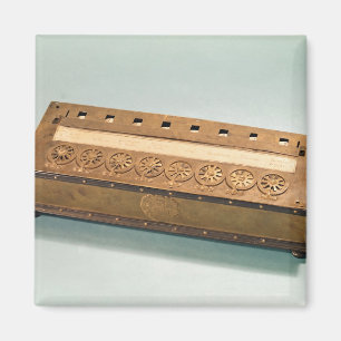 Calculating machine invented by Blaise Pascal Magnet