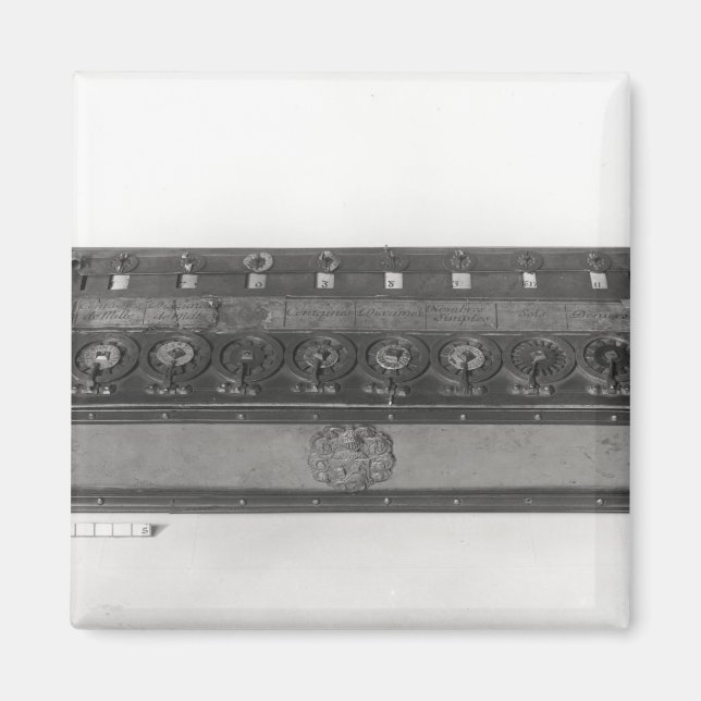 Calculating Machine invented Magnet (Front)