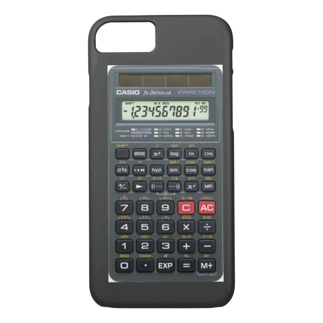 Calculator Case-Mate iPhone Case (Back)