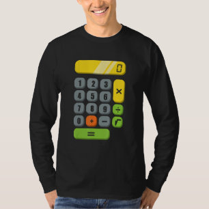 Calculator Costume Halloween Easy Cosplay Math Gee T-Shirt