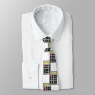 Calculator Math Accountant Tie