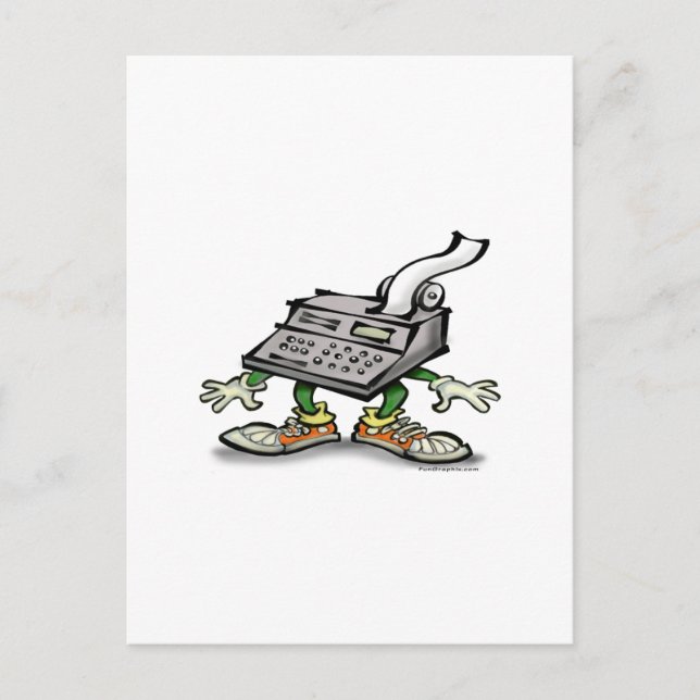 Calculator Postcard (Front)