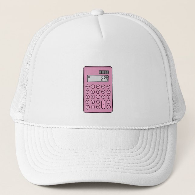 Calculator Trucker Hat (Front)