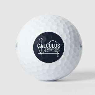 Calculus Actually Its Rocket Science Funny Math Golf Balls