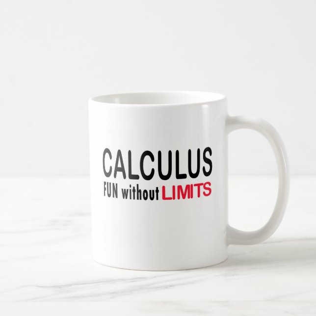 Calculus _ fun without limits coffee mug (Right)
