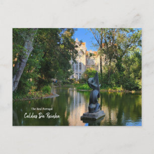 Caldas da Rainha Park, Portugal Postcard