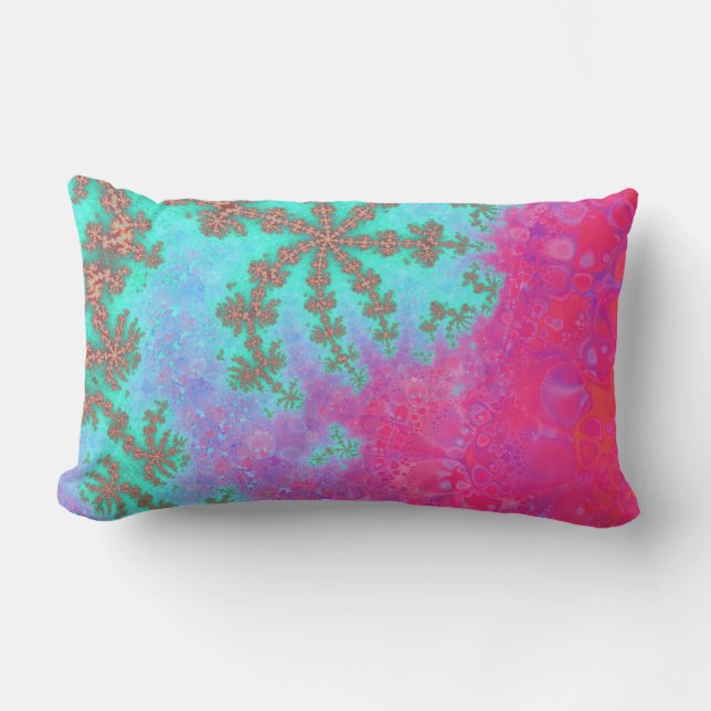 Calderia Falls Fractal Lumbar Cushion (Front)