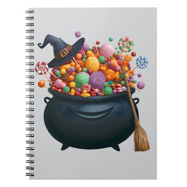 Caldron Of Giggle & Gummies Notebook (Front)