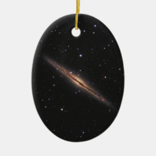 Caldwell 23 NASA spiral galaxy Ceramic Tree Decoration