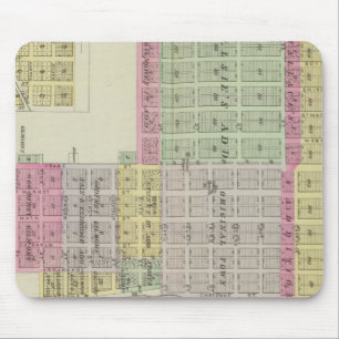 Caldwell, Cherokee, Opolis, and McCune, Kansas Mouse Pad