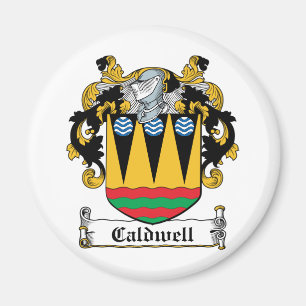 Caldwell Family Crest Magnet