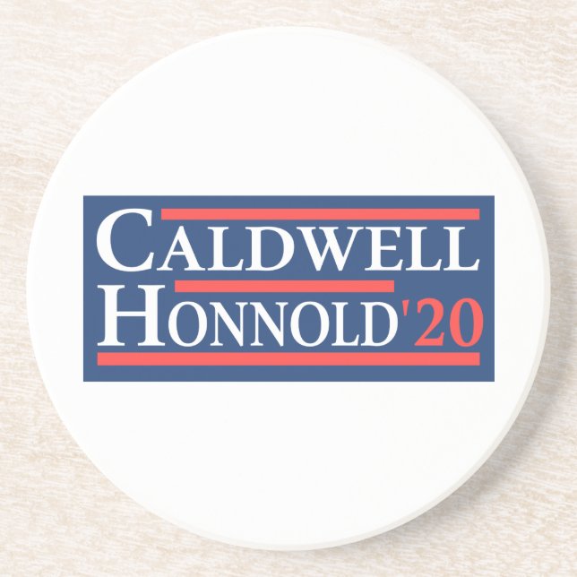 Caldwell Honnold 2020 Coaster (Front)