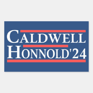 Caldwell Honnold 2024 Rectangular Sticker