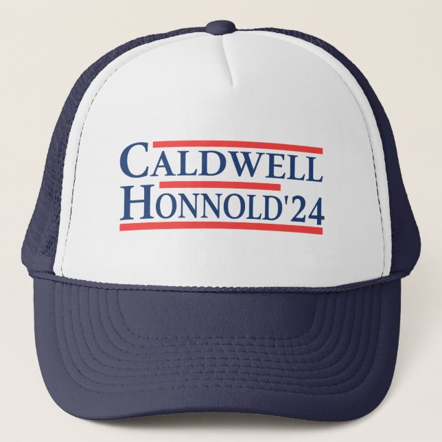 Caldwell Honnold 2024 Trucker Hat (Front)