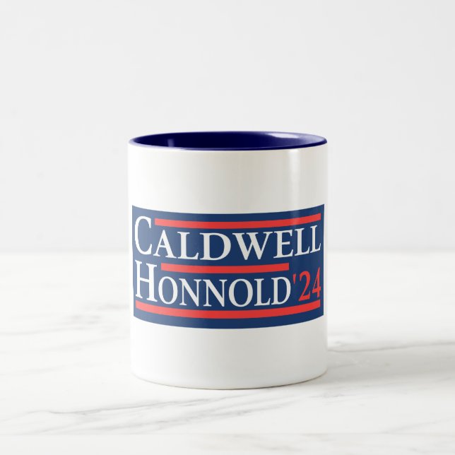 Caldwell Honnold 2024 Two-Tone Coffee Mug (Center)