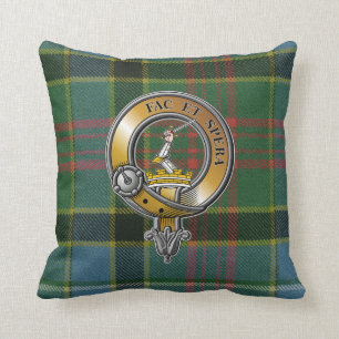 Caldwell Tartan & Badge Cushion