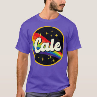 Cale Rainbow In Space Vintage Style T-Shirt