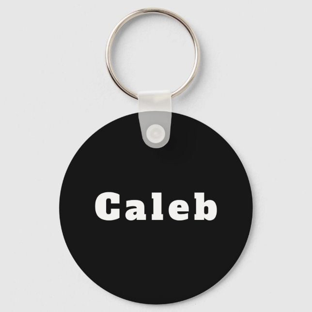 Caleb Key Ring (Front)