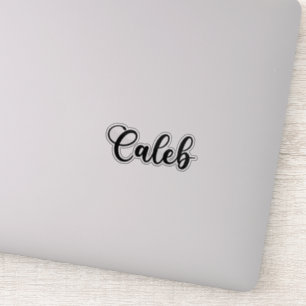 Caleb Name - Handwritten Calligraphy