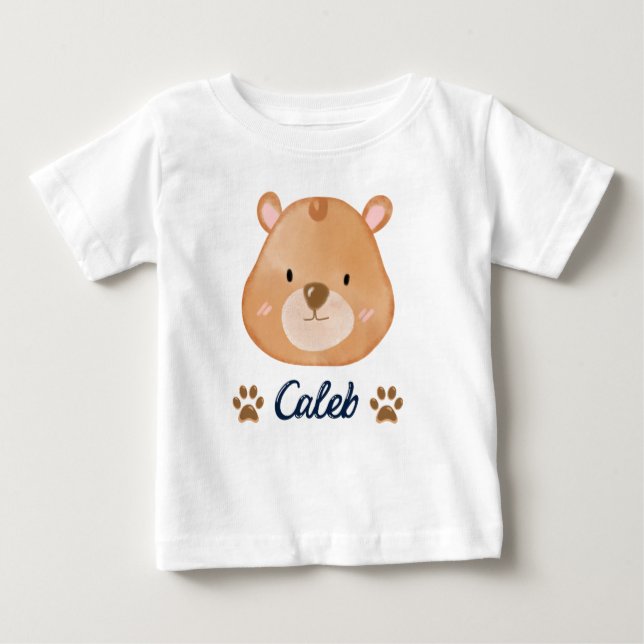 Caleb panda baby T-Shirt (Front)
