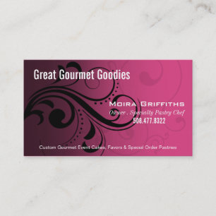 Caleché Swirl Stylish Business Card template