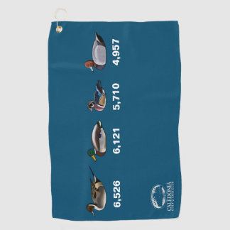 Caledonia "Four Ducks"  Golf Towel