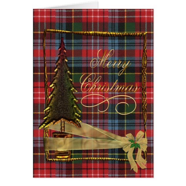 Caledonia Modern Tartan Christman (Front)