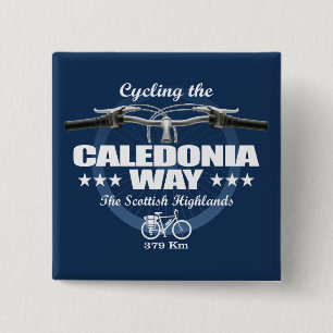 Caledonia Way (H2) 15 Cm Square Badge