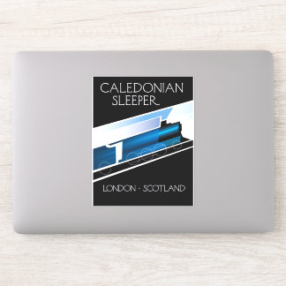 Caledonian Sleeper London Scotland travel poster