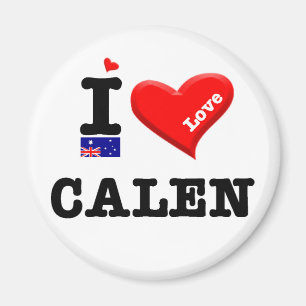 CALEN - I Love Magnet