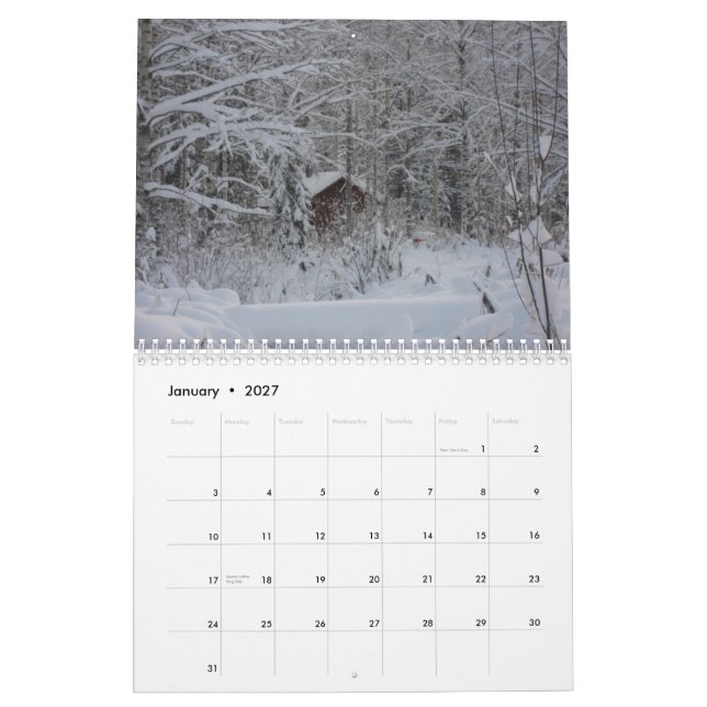Calendar (Jan 2027)