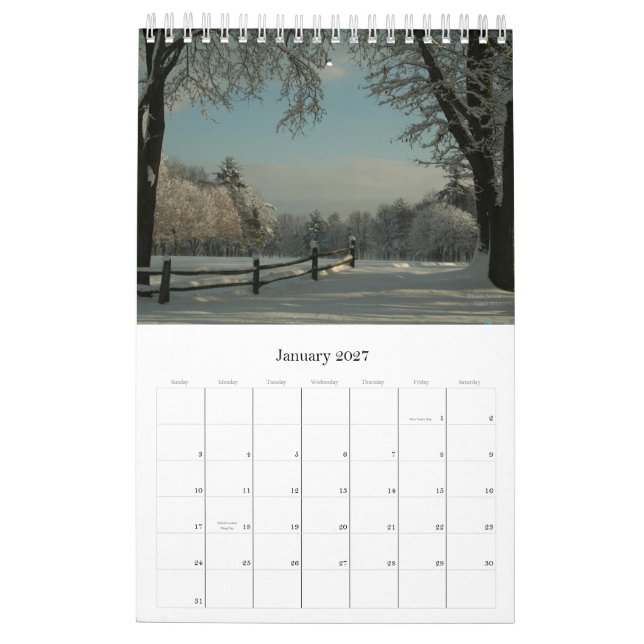 Calendar 2012. American Favourites! (Jan 2027)